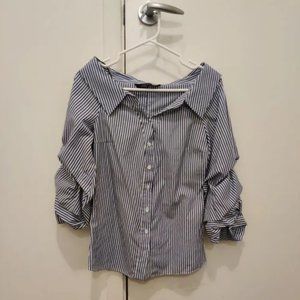 Zara off-shoulder t-shirt